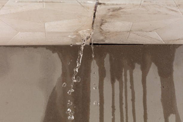 Professional Flood Damage Cleanup technician working in Pottersville, NJ